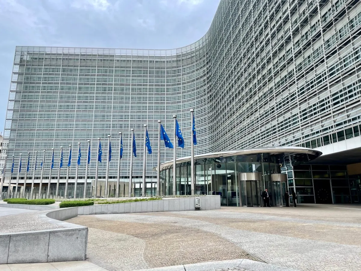 EU Commission Building. Proposed laws begin here at the star shaped building.