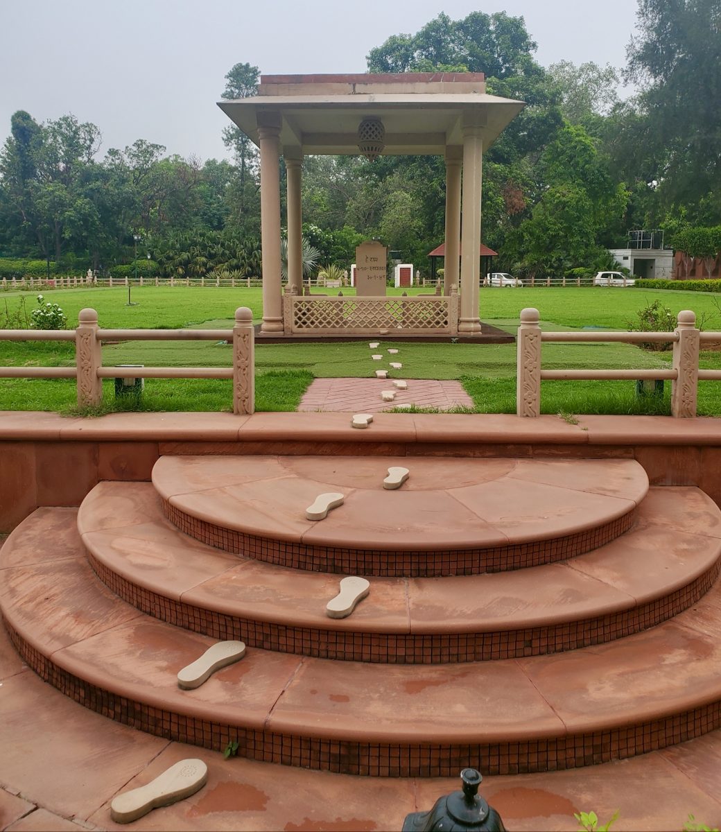 site of Gandhi’s assassination in Delhi, India