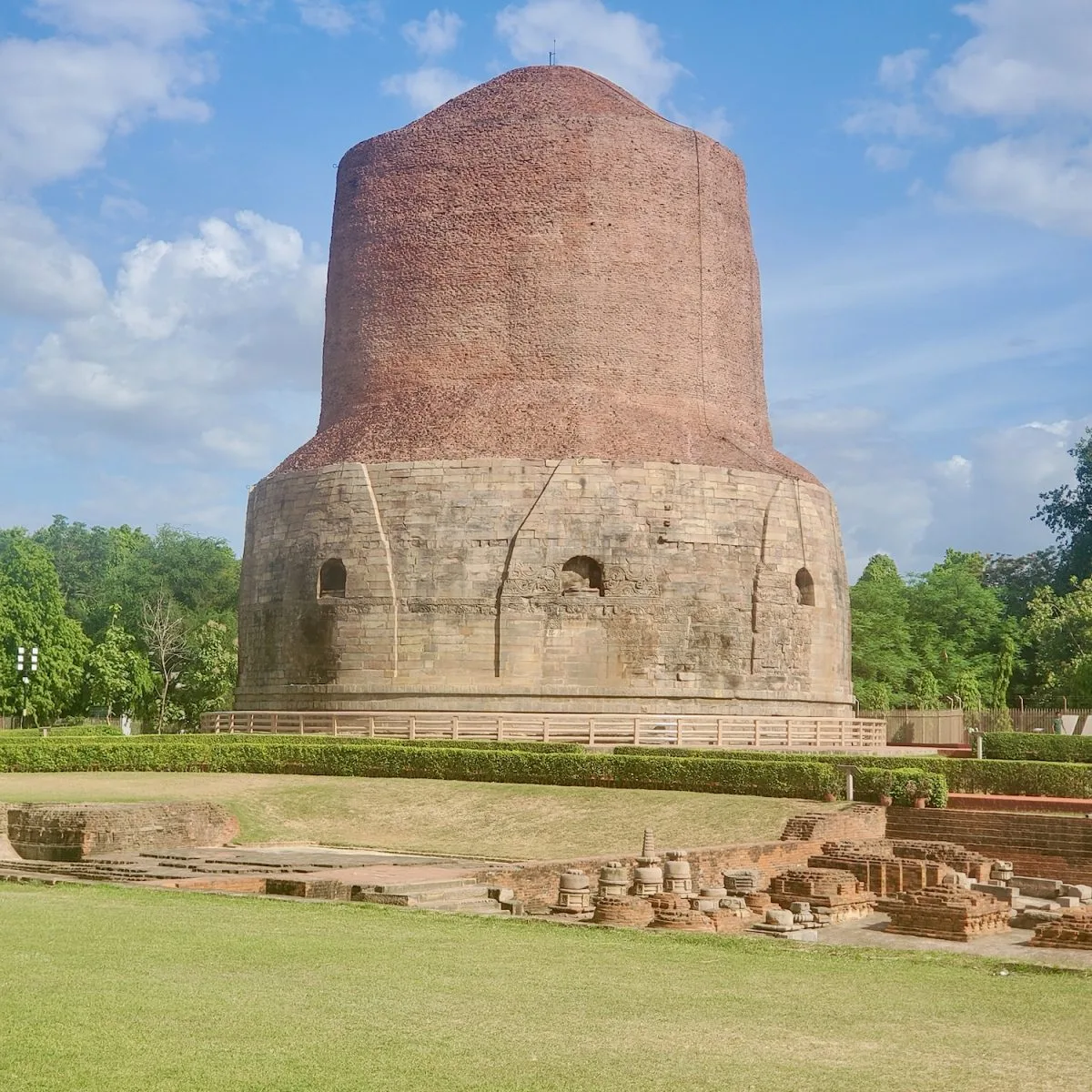 Stupa, Deer Park in Sarnath, India