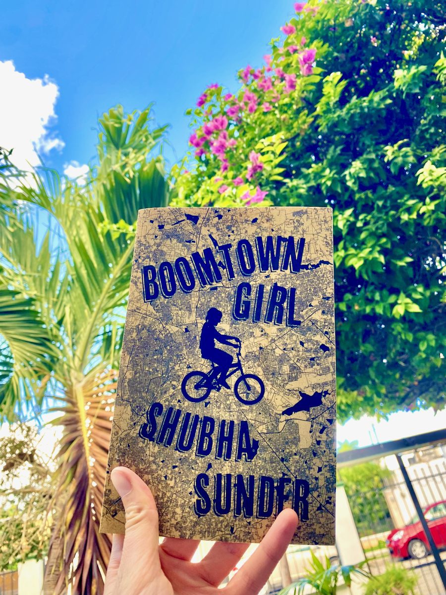 Actual footage of me reading Boomtown Girl while at language school in Mexico!