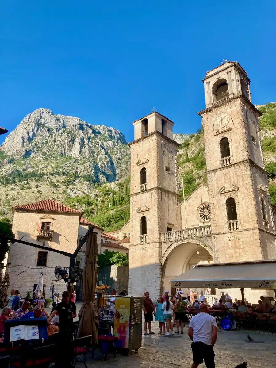 St. Tryphon's Cathedral in Kotor, Montenegro.